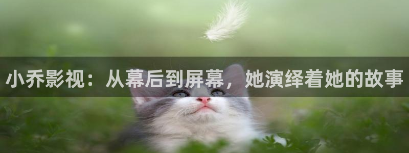 蓝莓tv网站入口：小乔影视：从幕后到屏幕，她演绎着她的故事